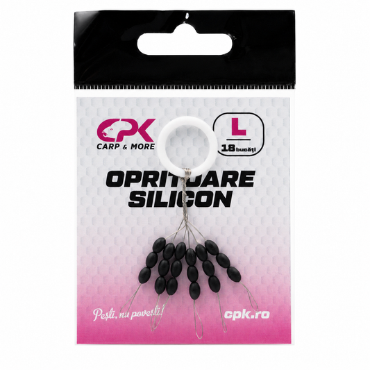 OPRITOR SILICON NEGRU 18 BUC L