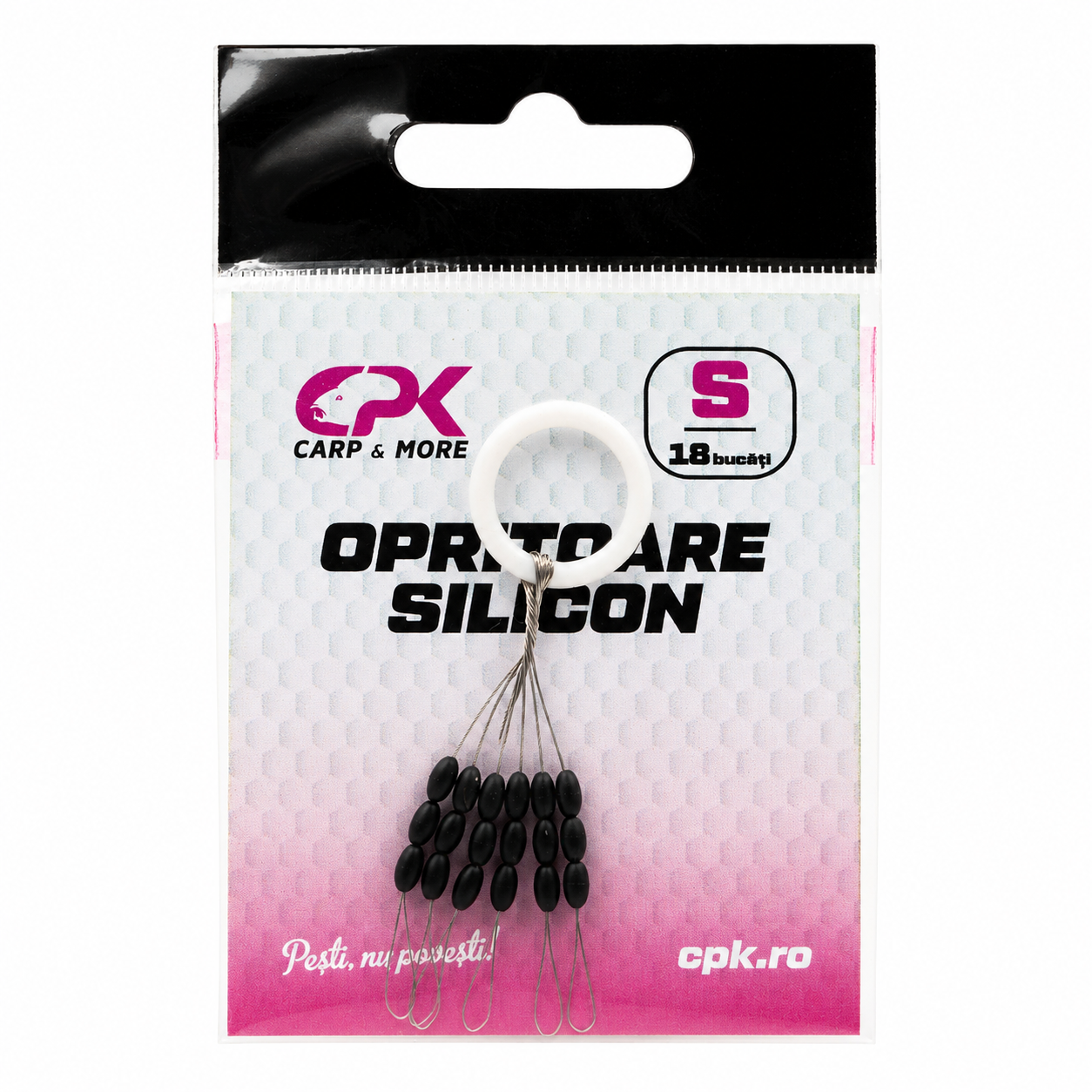 OPRITOR SILICON NEGRU 18 BUC S