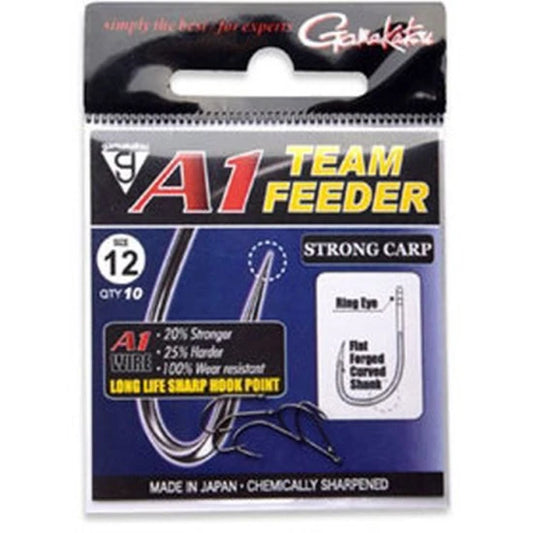 CARLIGE GAMAKATSU A1 TEAM FEEDER STRONG CARP NR.8 10/PAC