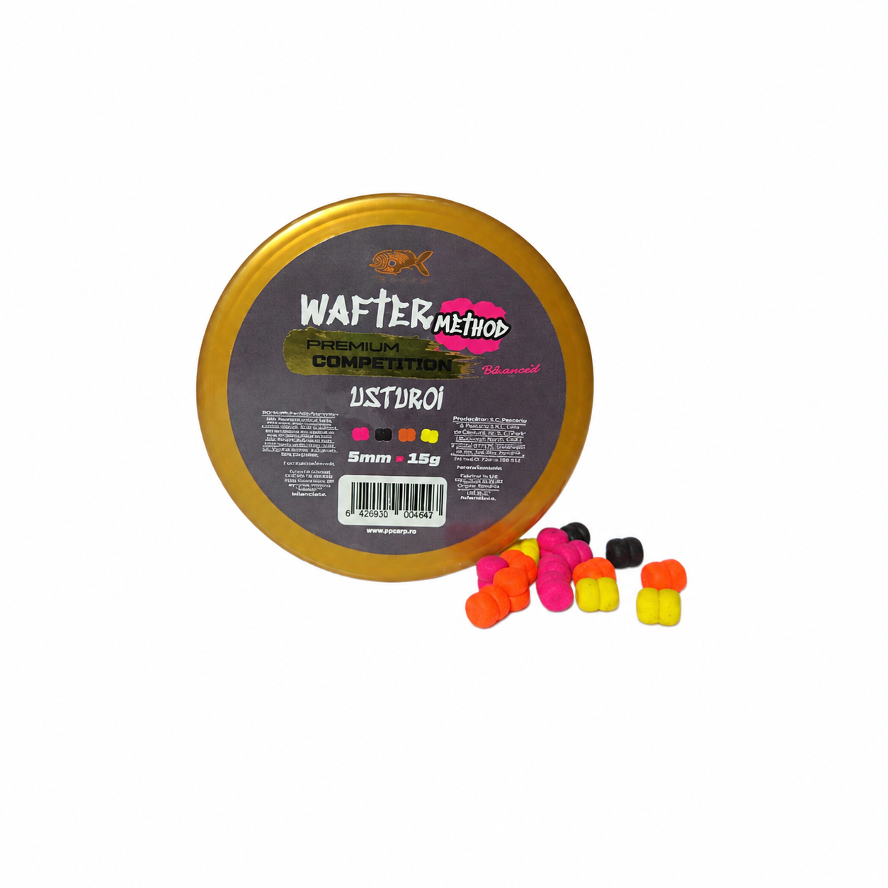 WAFTER COMPETITION MINI METHOD USTUROI 5MM 15G (MULTICOLOR)