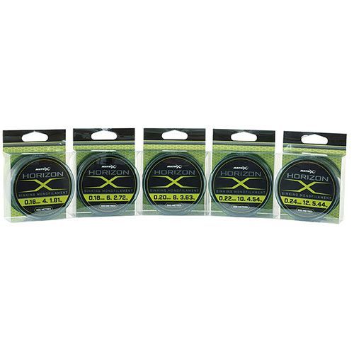 FIR MONOFILAMENT MATRIX HORIZON X SINKING 0.24MM 5.44KG 300M