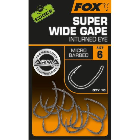 CARLIGE FOX EDGES ARMAPOINT SUPER WIDE GAPE NR. 2 (INTURNED EYE)