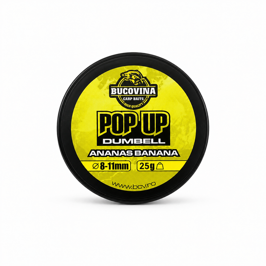 POP-UP ANANAS & BANANA 25G - 8-11MM