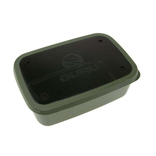 GURU BAIT BOX 5.3 PINT SOLID LID (GREEN)
