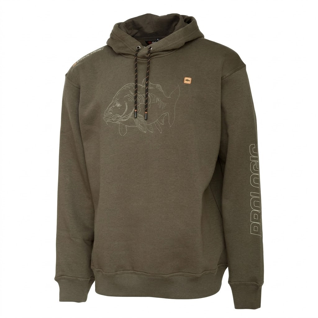 MIRROR CARP HOODIE XXL IVY GREEN