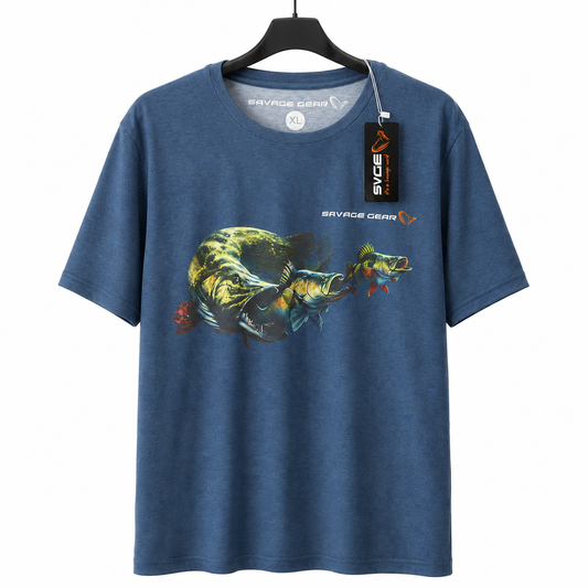 CANNIBAL TEE XL BLUE