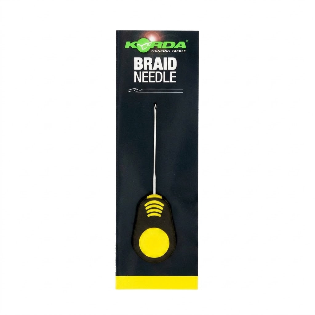 BRAIDED HAIR NEEDLE 7CM (YELLOW)