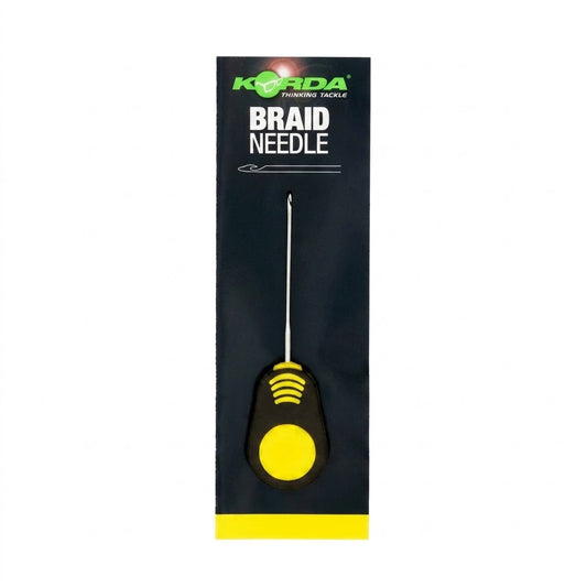 BRAIDED HAIR NEEDLE 7CM (YELLOW)