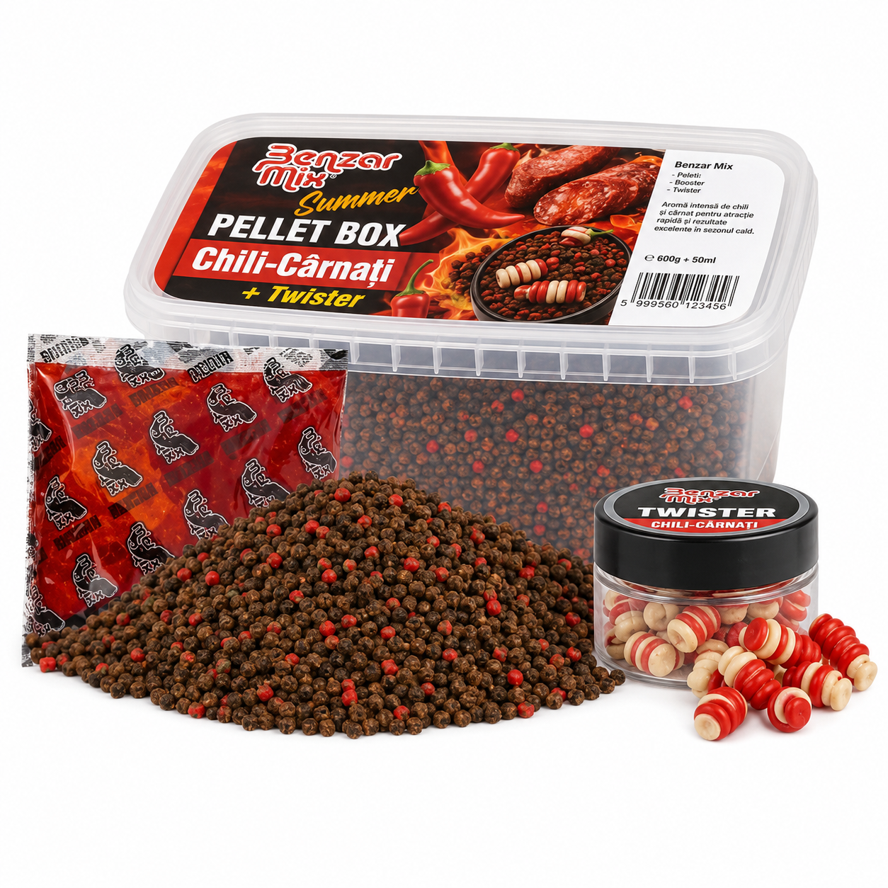 BENZAR MIX SUMMER PELLET BOX CHILI-CARNATI + TWISTER