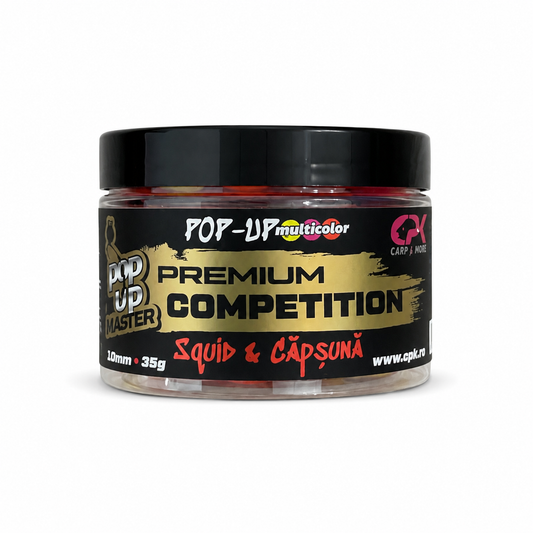 POP UP PREMIUM COMPETITION SQUID & CAPSUNA 10MM 35G MULTICOLOR