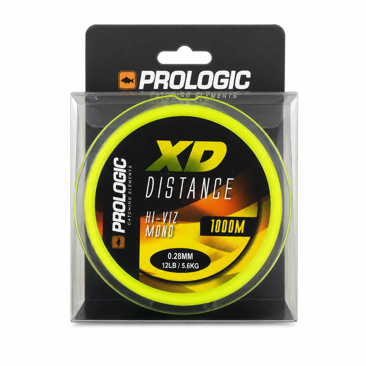 XD DISTANCE MONO 1000M 0.28MM HI-VIZ YEL