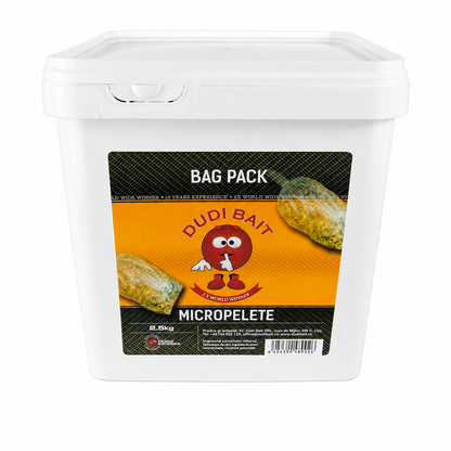 BAG PACK „MICROPELLETS” 2,5 KG (GALEATA + ADITIV)