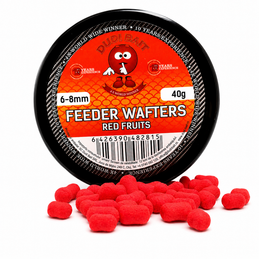 FEEDER WAFTERS RED FRUITS 6+8 MM (DUMBELL) 40 G