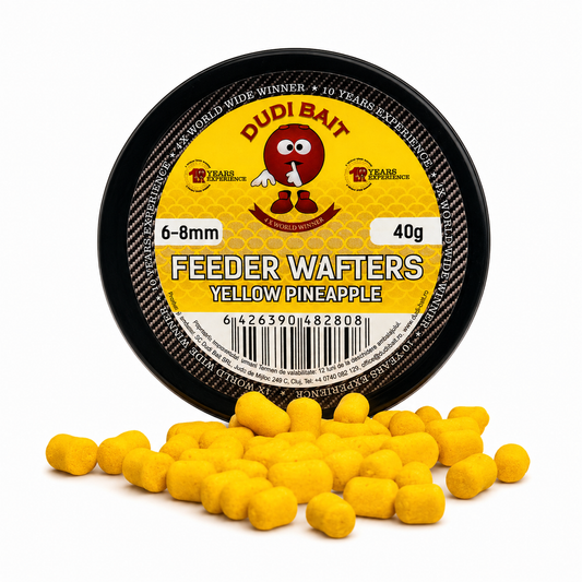 FEEDER WAFTERS YELLOW PINEAPPLE 6+8 MM (DUMBELL) 40 G