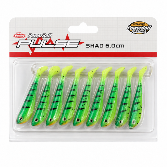 PULSE SHAD 6CM 8PCS HOT FIRETIGER