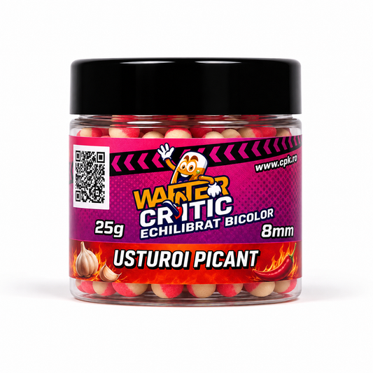 CRITIC ECHILIBRAT BICOLOR USTUROI 8MM 25G (MAGENTA-GALBEN)