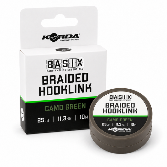 BASIX BRAIDED HOOKLINK 25LB 10M