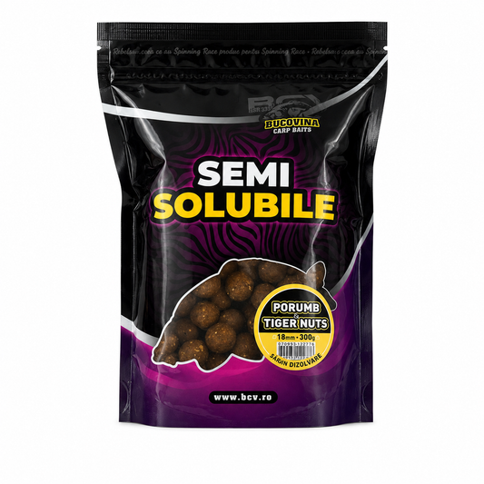 SEMISOLUBILE PORUMB & TIGER NUTS 18MM 800G