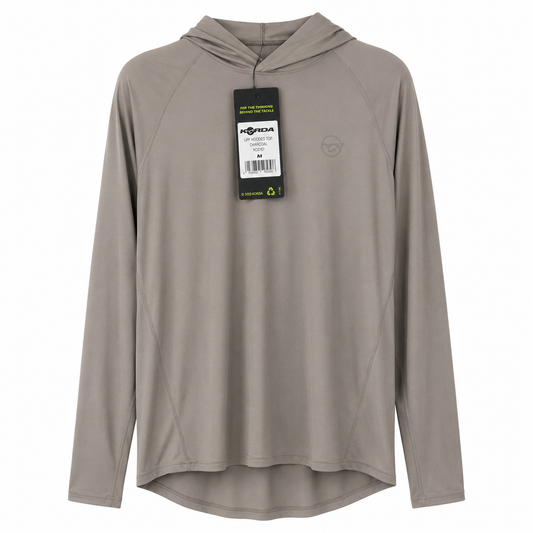 UPF HOODED TOP | CHARCOAL M