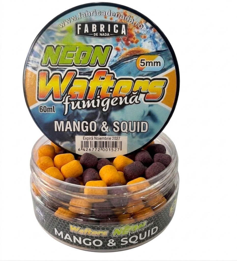 WAFTERS NEON 5MM MANGO & SQUID