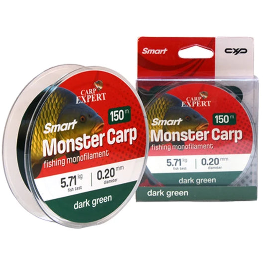FIR CARP EXPERT SMART MONSTER CARP 0.35MM DARK GREEN