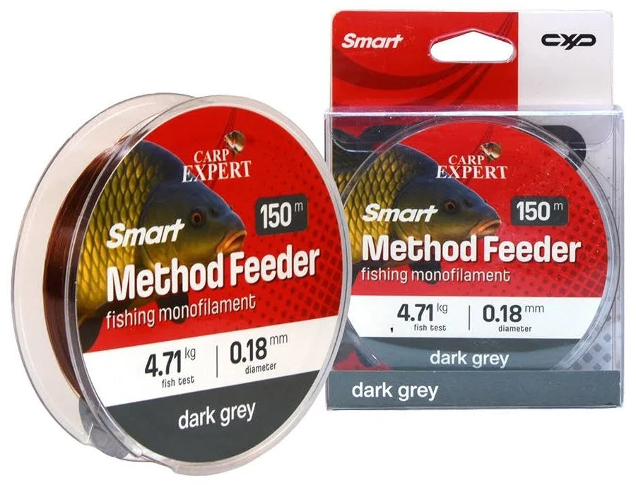 FIR CARP EXPERT SMART METHOD FEEDER 0.23MM DARK GREY 150M