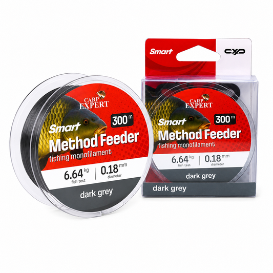 FIR CARP EXPERT SMART METHOD FEEDER 0.18MM DARK GREY