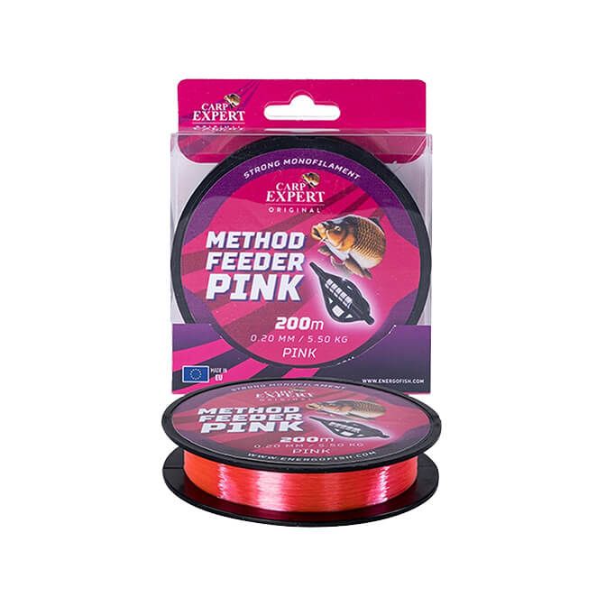 FIR CARP EXPERT METHOD FEEDER PINK 0.20MM