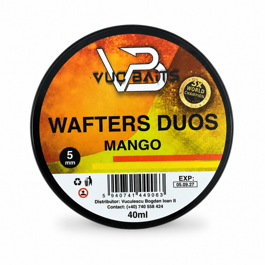 WAFTERS MANGO DUOS 5MM (PORTOCALIU-GALBEN)
