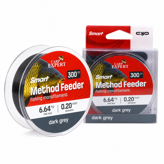 FIR CARP EXPERT SMART METHOD FEEDER 0.20MM DARK GREY