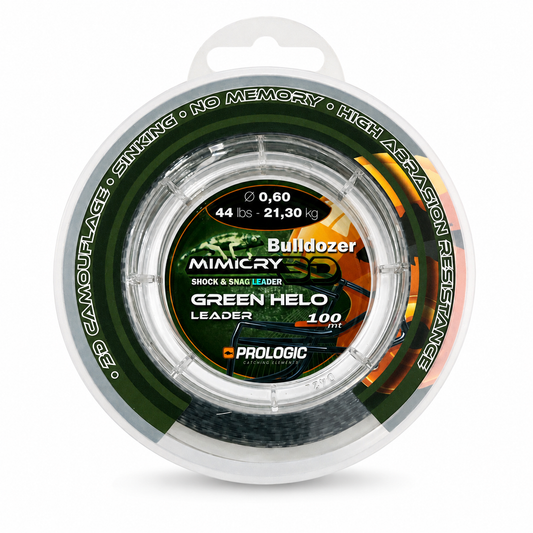 MIMICRY LEADER 100M 0.60MM MIMICRY GREEN