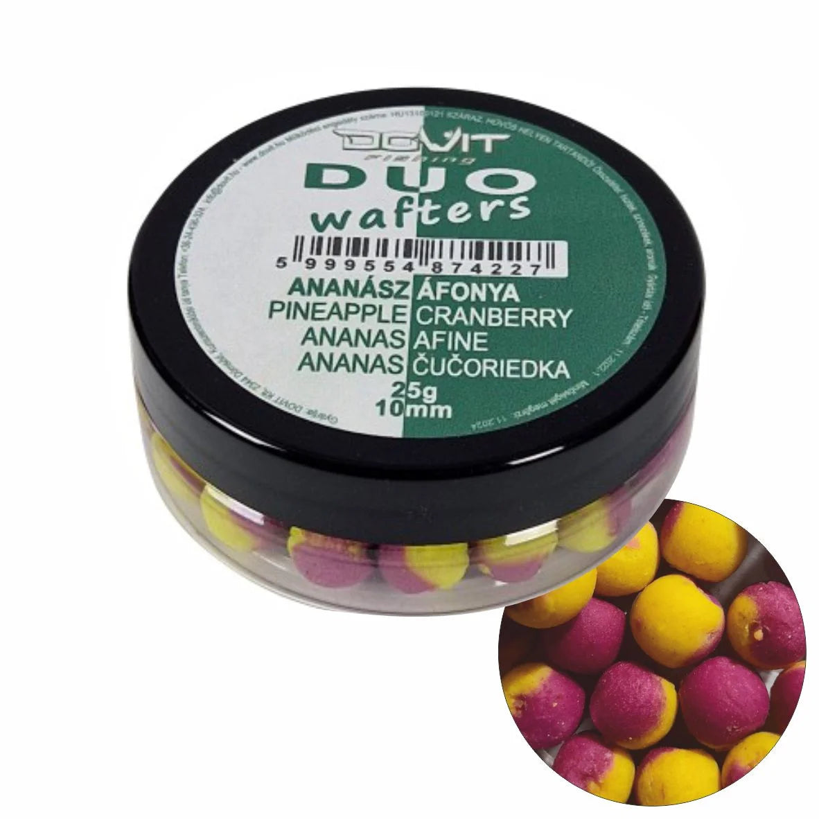 DUO WAFTERS 10MM – ANANAS CU AFINE