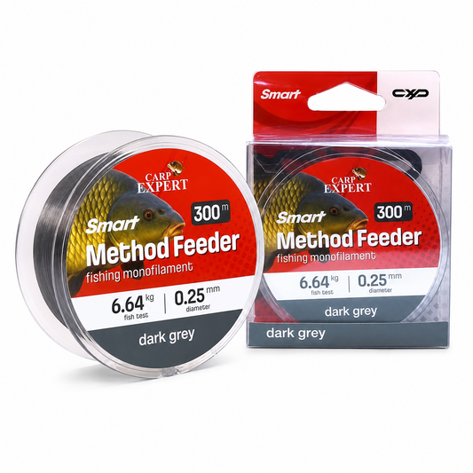 FIR CARP EXPERT SMART METHOD FEEDER 0.25MM DARK GREY