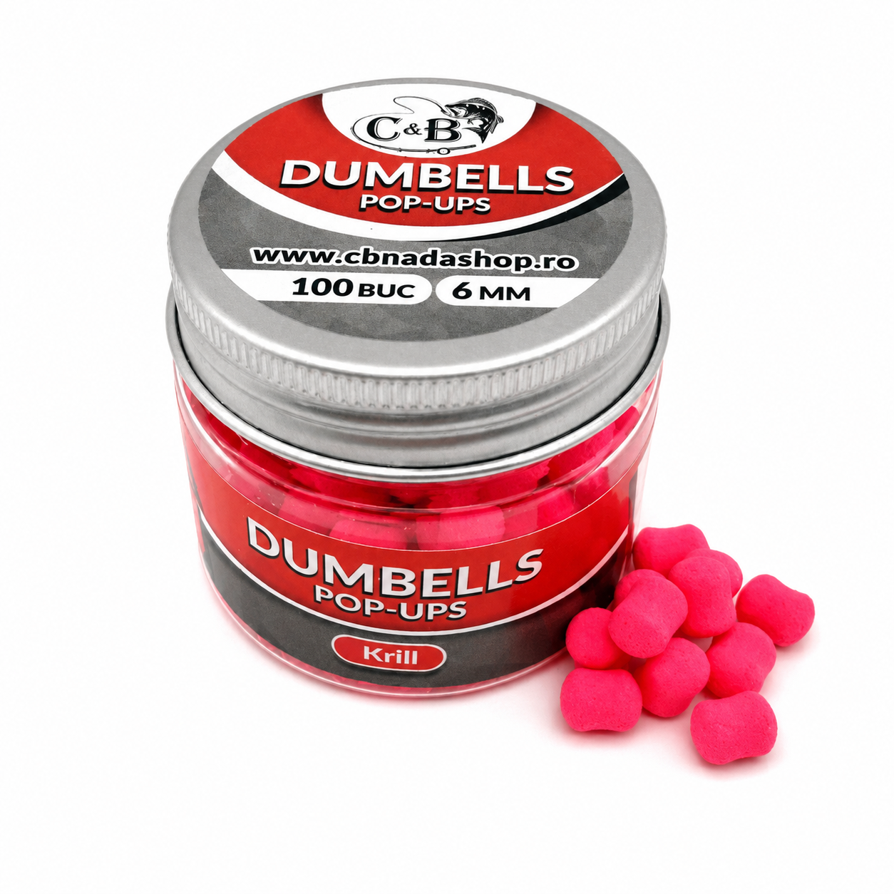 DUMBELLS POP-UPS KRILL 12.8GR/100BUC
