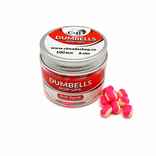 DUMBELLS POP-UPS KRILL-SQUID 12.8GR/100BUC