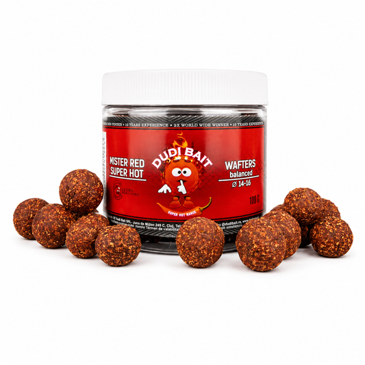 BOILIES CARLIG "MISTER RED SUPER HOT" WAFTERS 18+20 MM
