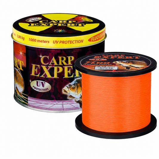 FIR CARP EXPERT UV FLUO-ORANGE 0.25MM 1000M CUTIE