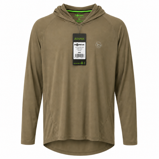 UPF HOODED TOP | DARK KHAKI XXL