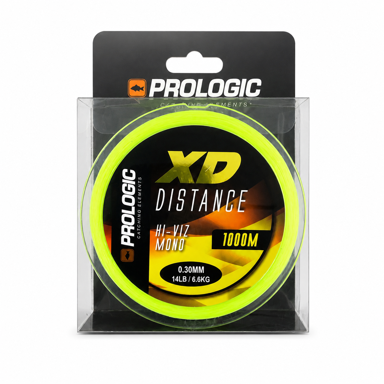XD DISTANCE MONO 1000M 0.30MM HI-VIZ YEL