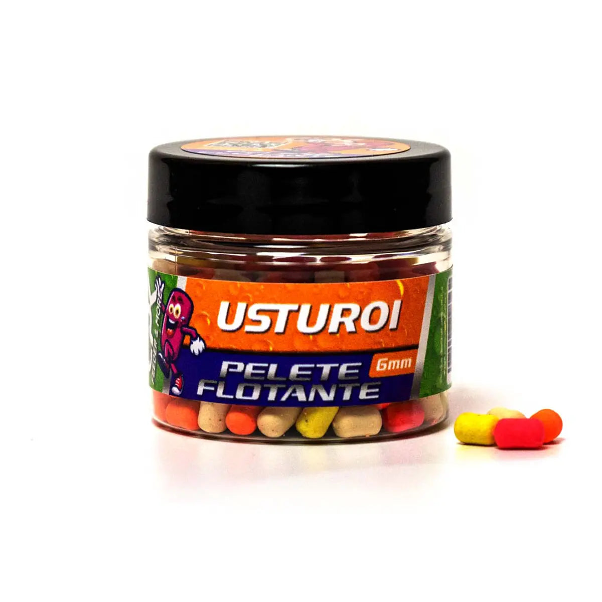 PELETE FLOTANTE FEEDER USTUROI 6MM 20G (MULTICOLOR)