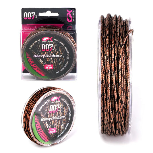 007 CPK HEAVY LEADCORE 45 LB CAMO BROWN