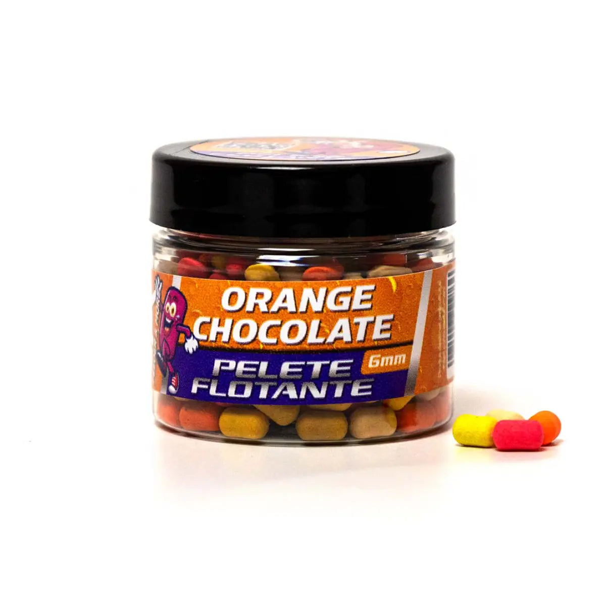 FLOATING PELLETS FEEDER CHOCOLATE & ORANGE 6 MM 20 G