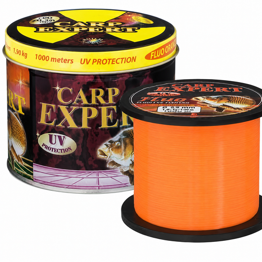 FIR CARP EXPERT UV FLUO-ORANGE 0.30MM 1000M CUTIE
