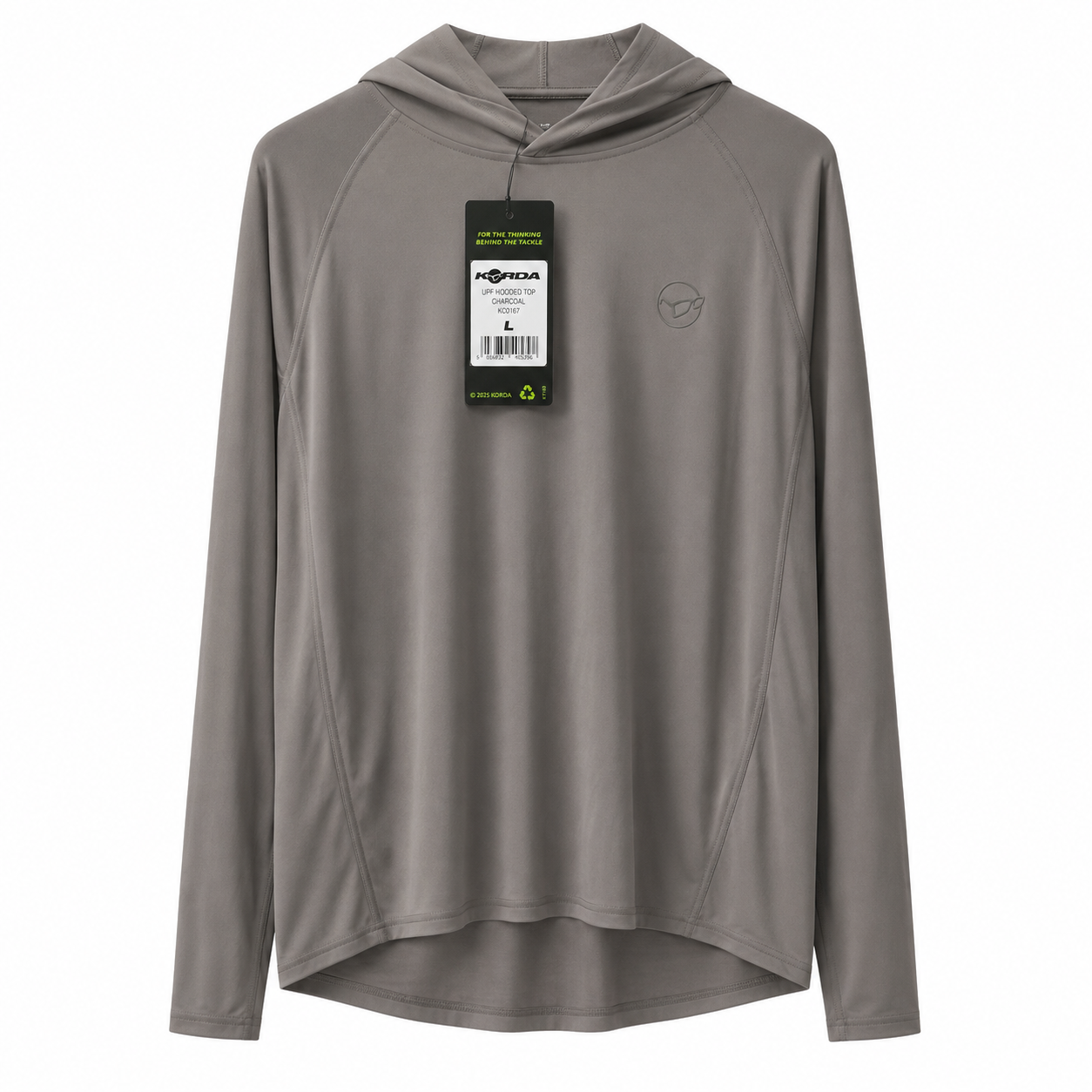 UPF HOODED TOP | CHARCOAL L